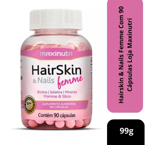 HairSkin & Nails Femme 90 capsulas
