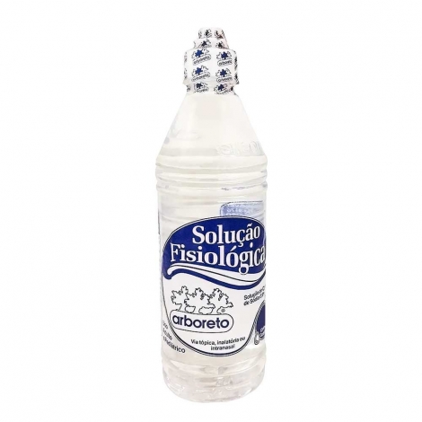 Solução Cloreto de Sódio Arboreto 250ml – Hidratação e Lavagem Segura