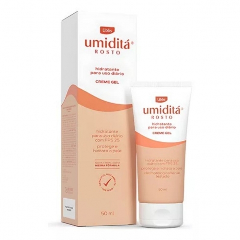 Creme Hidratante Umiditá Rosto Fps 25 Protege e Hidrata 50ml