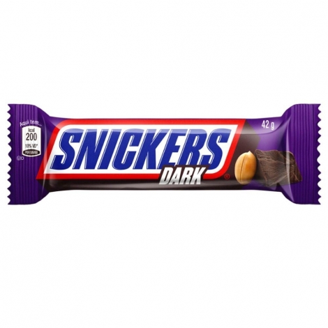 Snickers Dark – Intensidade e Energia com Chocolate Meio Amargo