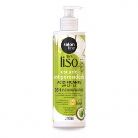 Acidificante Condicionante Escudo Antiporos 240ml Salon Line
