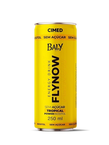 Energético Flynow 250mL Sabor Tropical – Energia e Sabor na Medida Certa