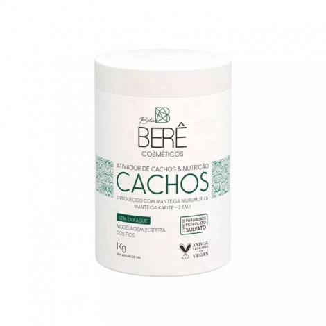 Bela Bere Ativador de Cachos Murumuru e Karité 1Kg