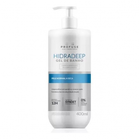 Gel De Banho Profuse Hidradeep Pele Normal e Seca 400 ml
