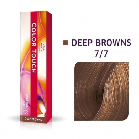 Tonalizante Color Touch Deep Browns 7/7 Louro Médio Marrom