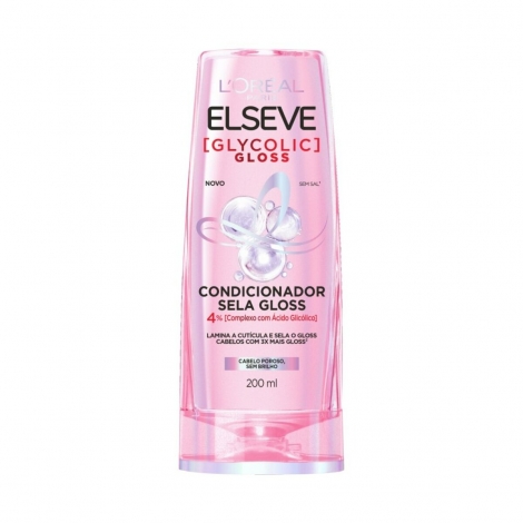 Condicionador L\'Oreal Paris Elseve Glycolic Gloss 200Ml