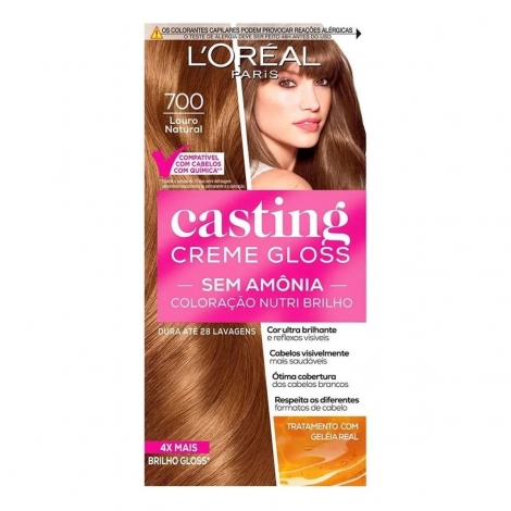 Tinta d Cabelo Casting Creme Gloss 700 Louro Natural L'Oréal