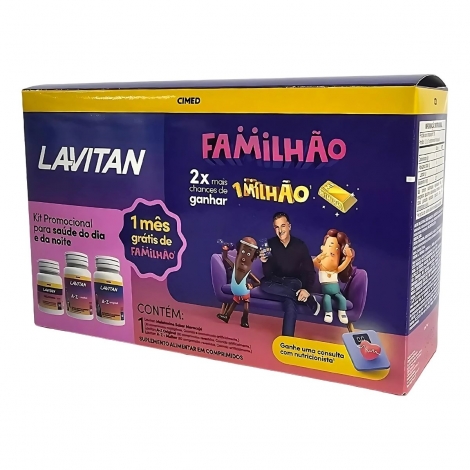 Kit Lavitan Familhao Az Original+Az Mulher+Melatonina