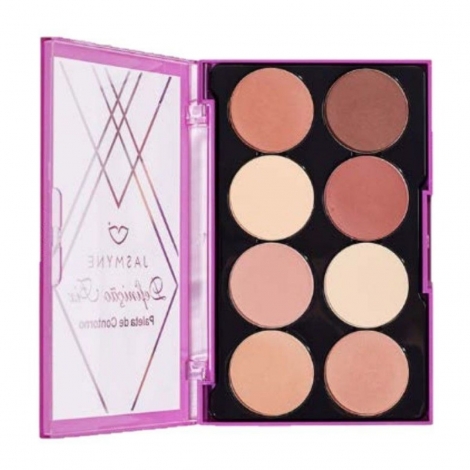 Jasmyne Paleta de Contorno Definição Fix para Rosto 28g
