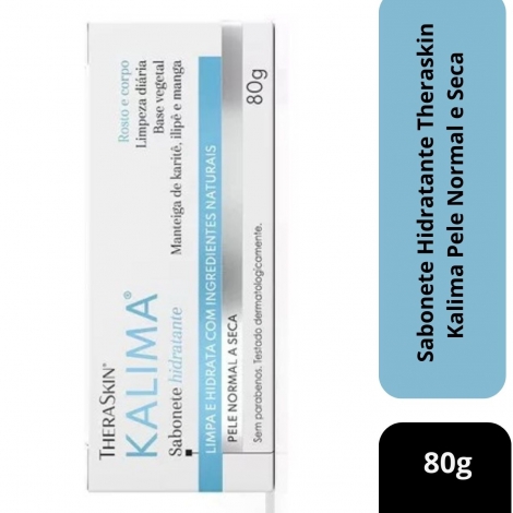 Sabonete Hidratante Theraskin Kalima Pele Normal e Seca 80g