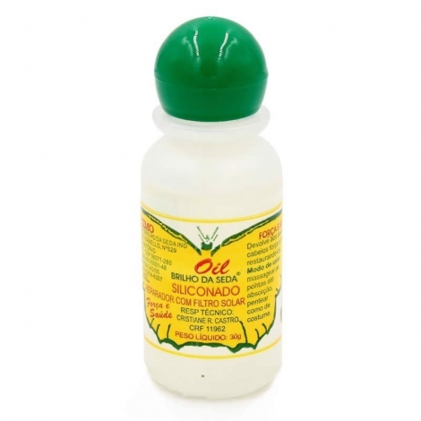 Brilho da Seda Creme Reparador de Pontas Siliconado 30g