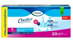 Tena Confort G Econômica – Fralda Geriátrica Unissex, 20 Unidades