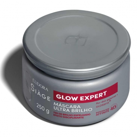 Máscara Capilar Ultra Brilho Eudora Siàge Glow Expert 250G