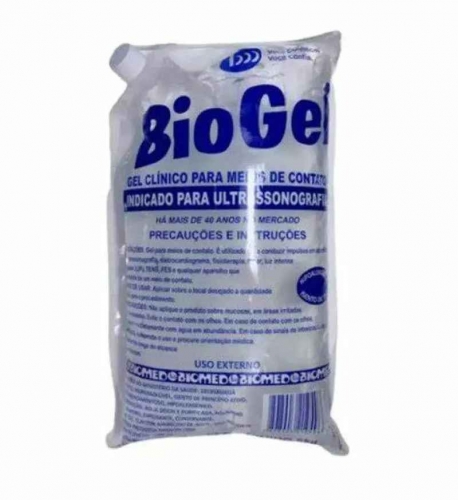 Gel Condutor Biogel Sachê 5 kg – Alta Condutividade Elétrica Profissional
