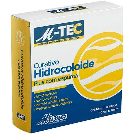 Curativo Hidrocoloide 1 Unidade – Proteção Avançada para Feridas