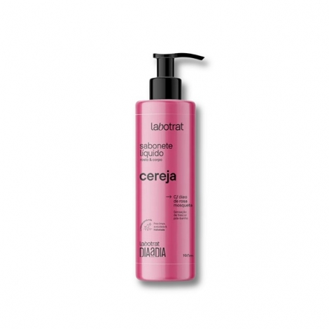 Doçura Refrescante – Sabonete Líquido Labotrat Cereja 190ml