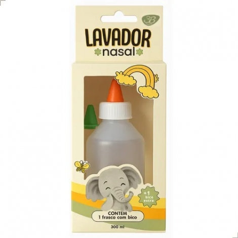 Lavador Nasal Infantil 300ml com 2 Bicos