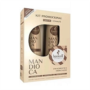 Promopack Mandioca Shampoo 300ml + Condicionador 300ml – Nutrição e Hidratação Intensiva