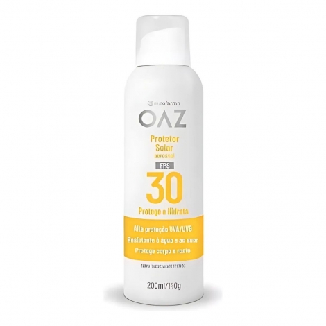 Protetor Solar Uva Uvb Eurofarma Aerossol Oaz Fps 30 200ml