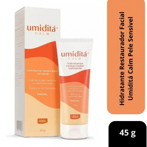 Hidratante Restaurador Facial Umiditá Calm Pele Sensivel 45g