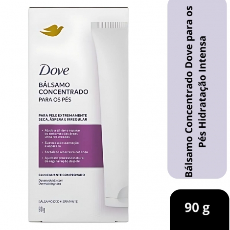 Bálsamo Concentrado Dove para os Pés Hidratação Intensa 90g