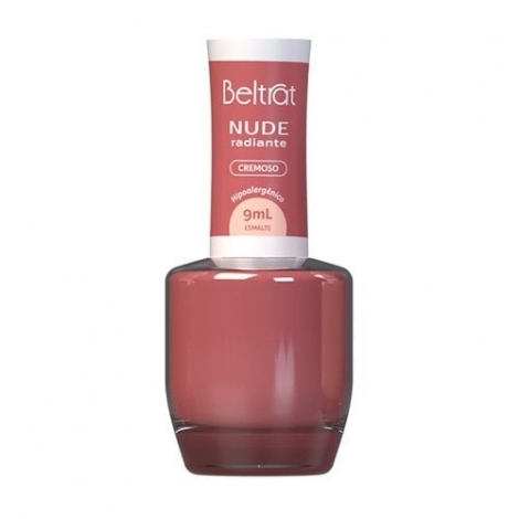 Esmalte Beltrat Nude Radiante 9 ml – Brilho Sofisticado em Tons Nude