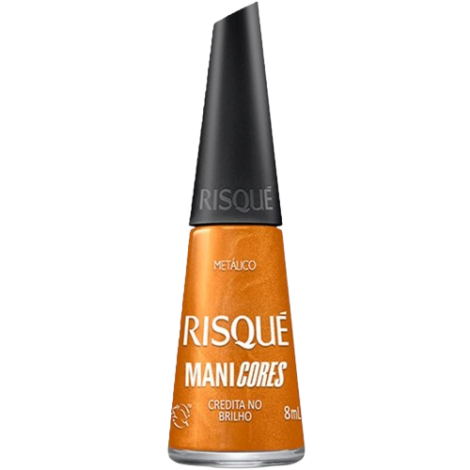 Esmalte Risqué ManiCores Credita no Brilho 8ml – Brilho Intenso e Duradouro