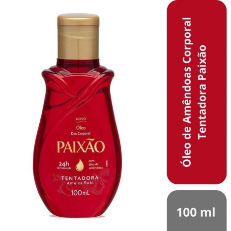 Óleo Corporal de Amêndoas Paixão Tentadora 100ml