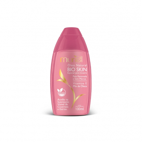 Óleo Corporal Muriel Bio Skin 100ml Hidratação e Suavidade