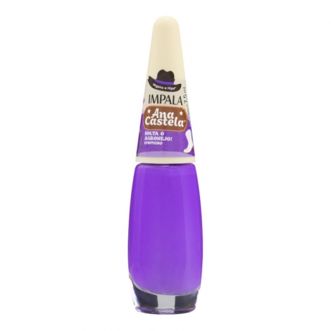 Esmalte Impala Ana Castela Agronejo Cremoso 7,5ml – Estilo que Brilha no Campo