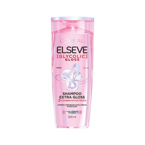 Shampoo Elseve Glycolic Gloss 200ml Brilho Intenso