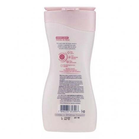 Sabonete Líquido Monange Extrato De Oliva 240 Ml