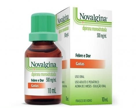Novalgina Gotas 500mg/ml 10ml