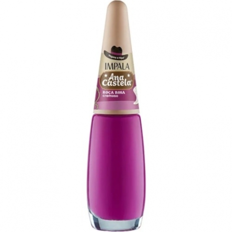 Esmalte Impala Ana Castela Boca Rosa Cremoso 7,5ml – Toque Feminino e Marcante