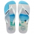 Estilo Casual – Sandália Havaianas Hype Branco e Azul Marinho