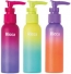 Kit Viagem Ricca – 3 Frascos Degradê 100 ml (Pump/Spray/Tampa)