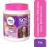 Cremáscara 2 Em 1 SOS Cachos Super Óleos 1kg Salon Line