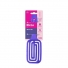 Escova Ricca Flex Wet & Dry Roxa – Cerdas de Dupla Altura