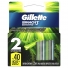 Barbear Suave – Carga Gillette Mach3 Sensitive com 2 Unidades