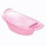 Banheira Adoleta 22 Litros Rosa Transparente – Conforto e Segurança na Hora do Banho do Bebê