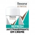 Antitranspirante Rexona Clinical Creme Invisível Refresh 58g