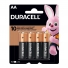 Pilha Duracell Alcalina AA C/ 4 Unidades