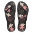 Sandália Havaianas Slim Organic Preto Cinza Dark Rosa Bebê 37/38