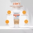Protetor Solar Facial Helioderm Fps 70 Bege Médio 3.0 50g