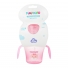 Copo de Treinamento Pimpolho Rosa Gato 150ml – Conforto e Praticidade para os Primeiros Passos