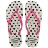 Sandália Infantil Disney Slim – Branco e Rosa Flux 29/30