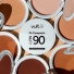 Base de Maquiagem Pó Compacto Vult Fps 90 Cor 3 Médio 6g